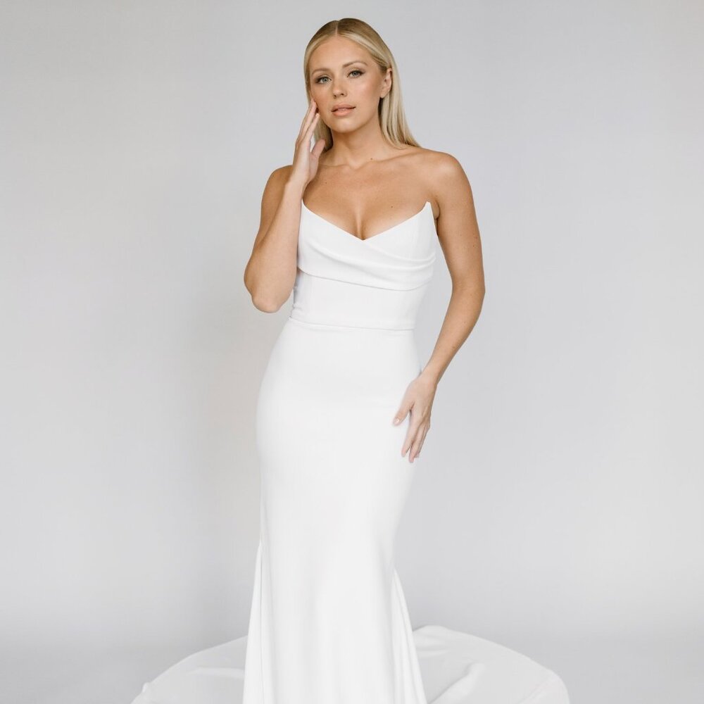 Alyssa Kristin Bianca Gown